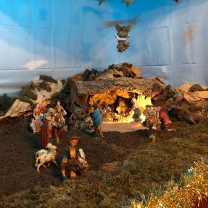 Presepe allestito nella "Chiesa Vecchia" Immacolata Concezione
dai Confratelli dell'Orazione e Morte