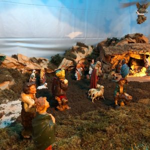 Presepe allestito nella "Chiesa Vecchia" Immacolata Concezione
dai Confratelli dell'Orazione e Morte