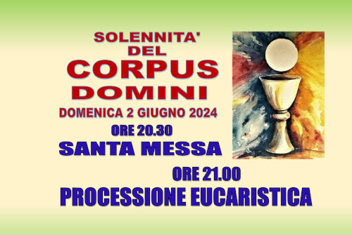 CORPUS DOMINI 2024