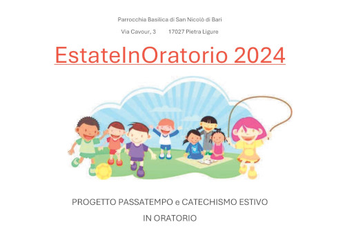 PARROCCHIA-ORATORIO ESTATE 2024