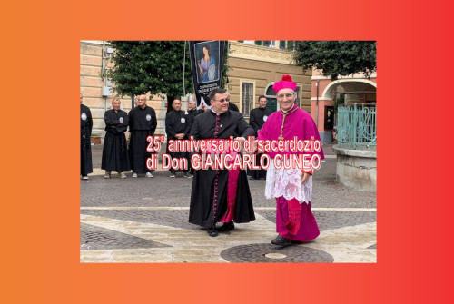 25° ANNIVERSARIO SACERDOTALE DI DON GIANCARLO CUNEO